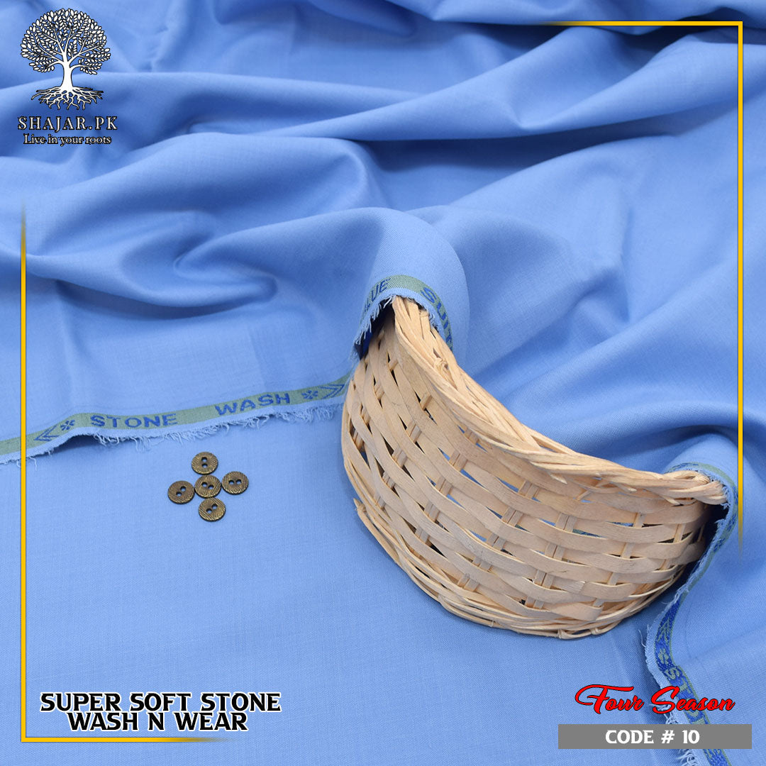 Four Season Super Soft Stone Wash N Wear 53 inch width (arz)