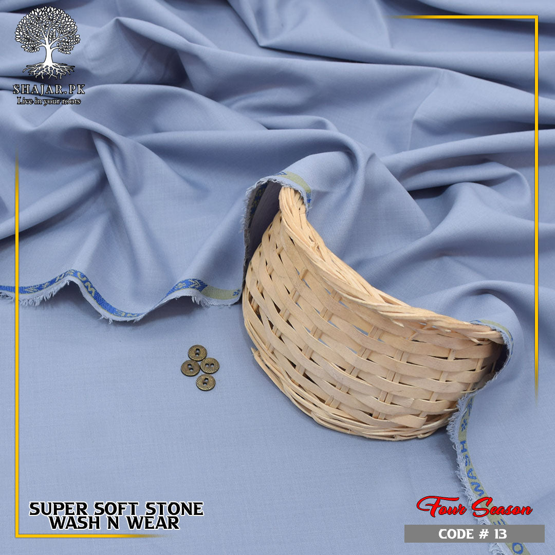 Four Season Super Soft Stone Wash N Wear 53 inch width (arz)