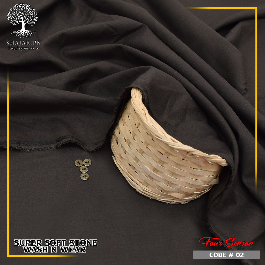 Four Season Super Soft Stone Wash N Wear 53 inch width (arz)