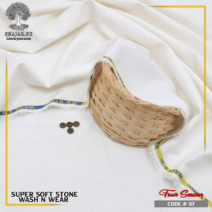 Four Season Super Soft Stone Wash N Wear 53 inch width (arz)