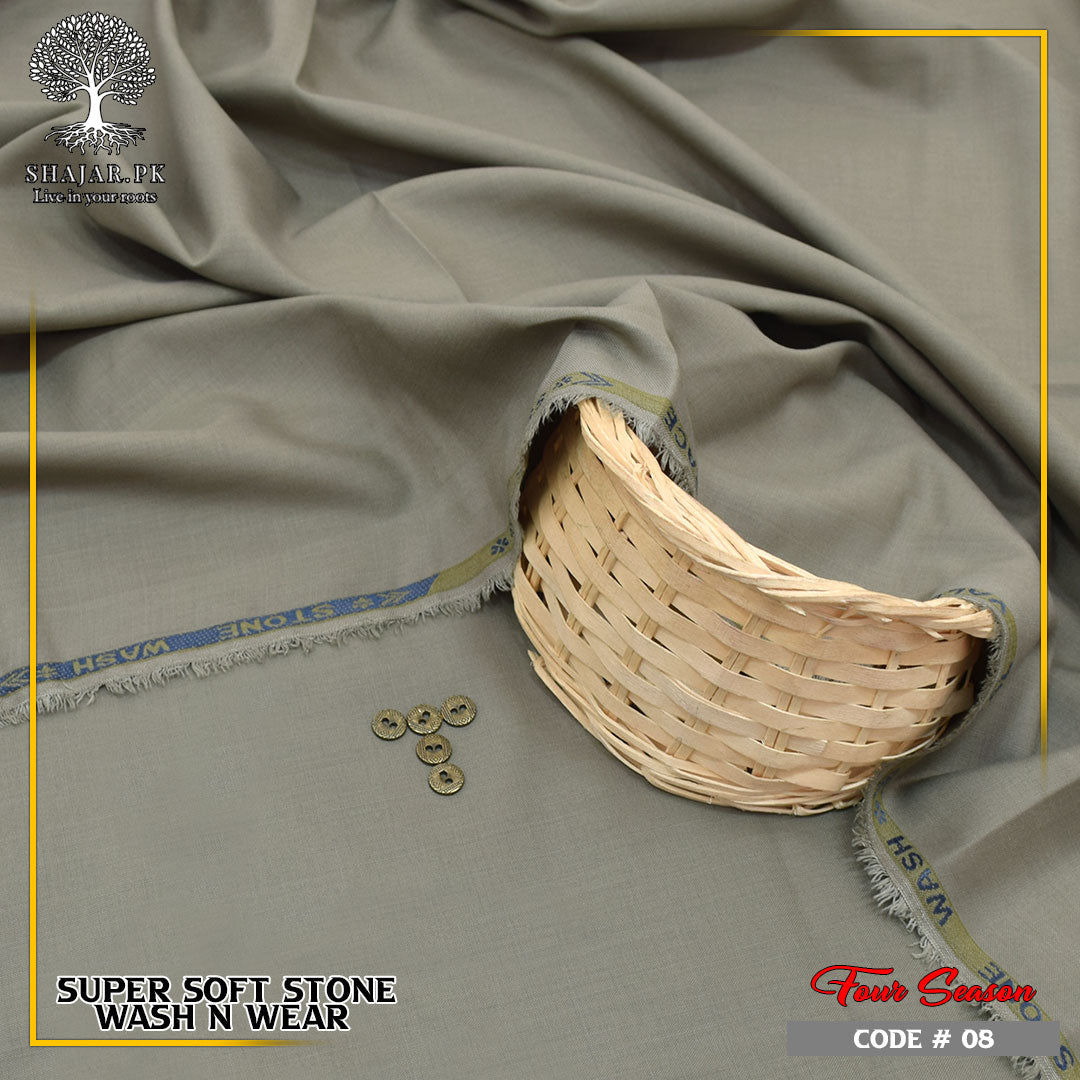 Four Season Super Soft Stone Wash N Wear 53 inch width (arz)